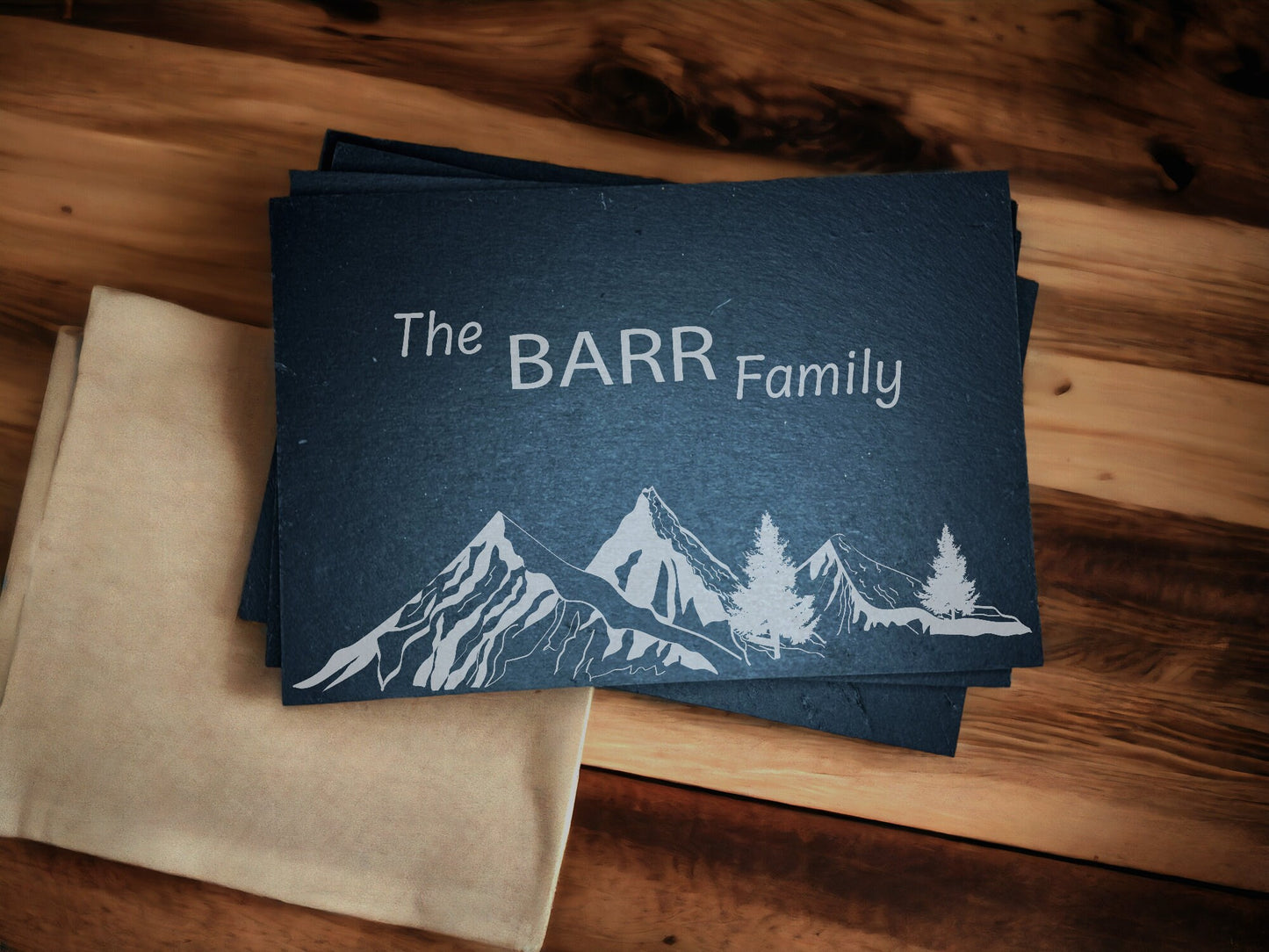 Personalised Engraved Slate Placema