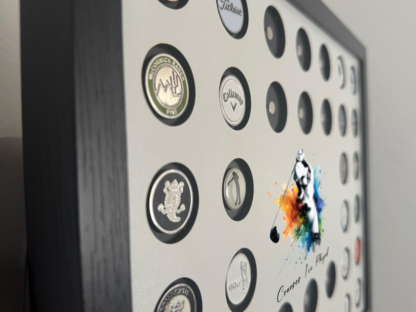 Father’s Day Golf Ball Marker Display Frame