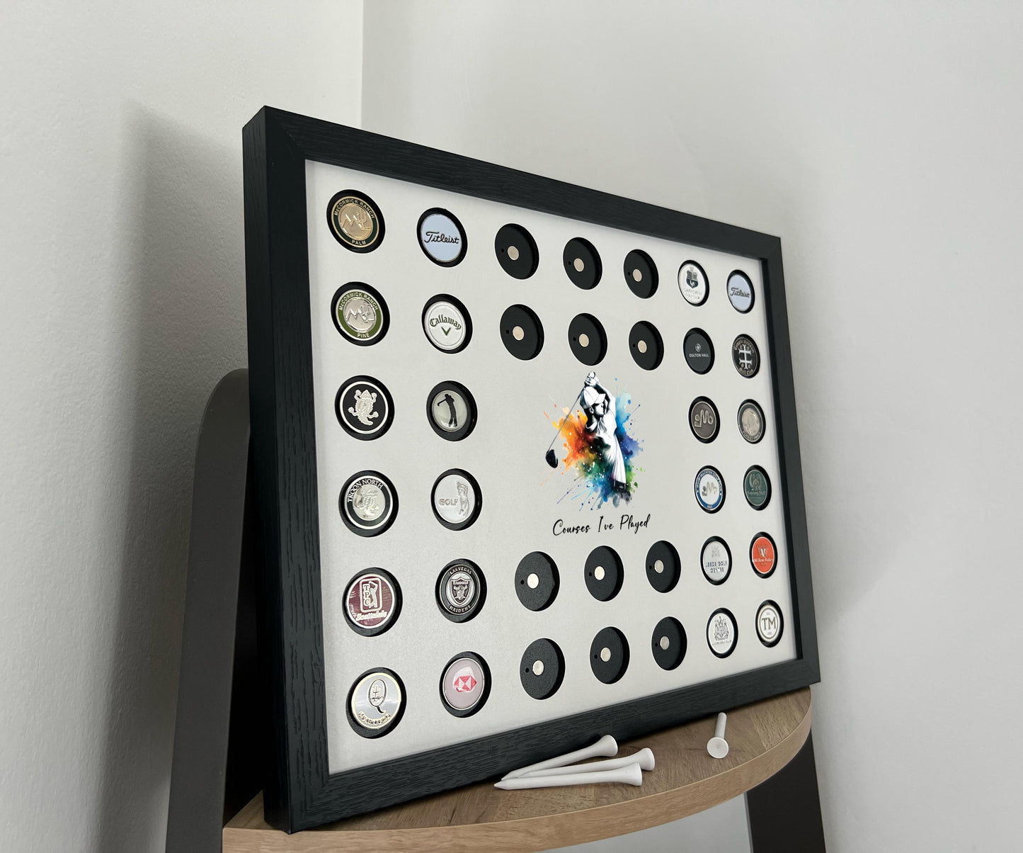 Father’s Day Golf Ball Marker Display Frame