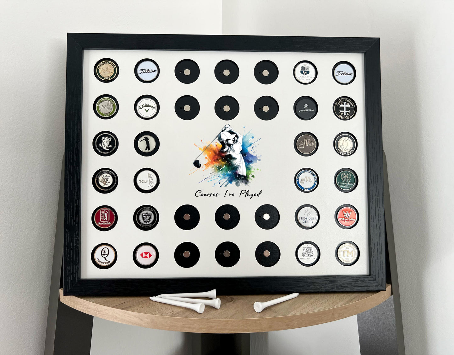Father’s Day Golf Ball Marker Display Frame
