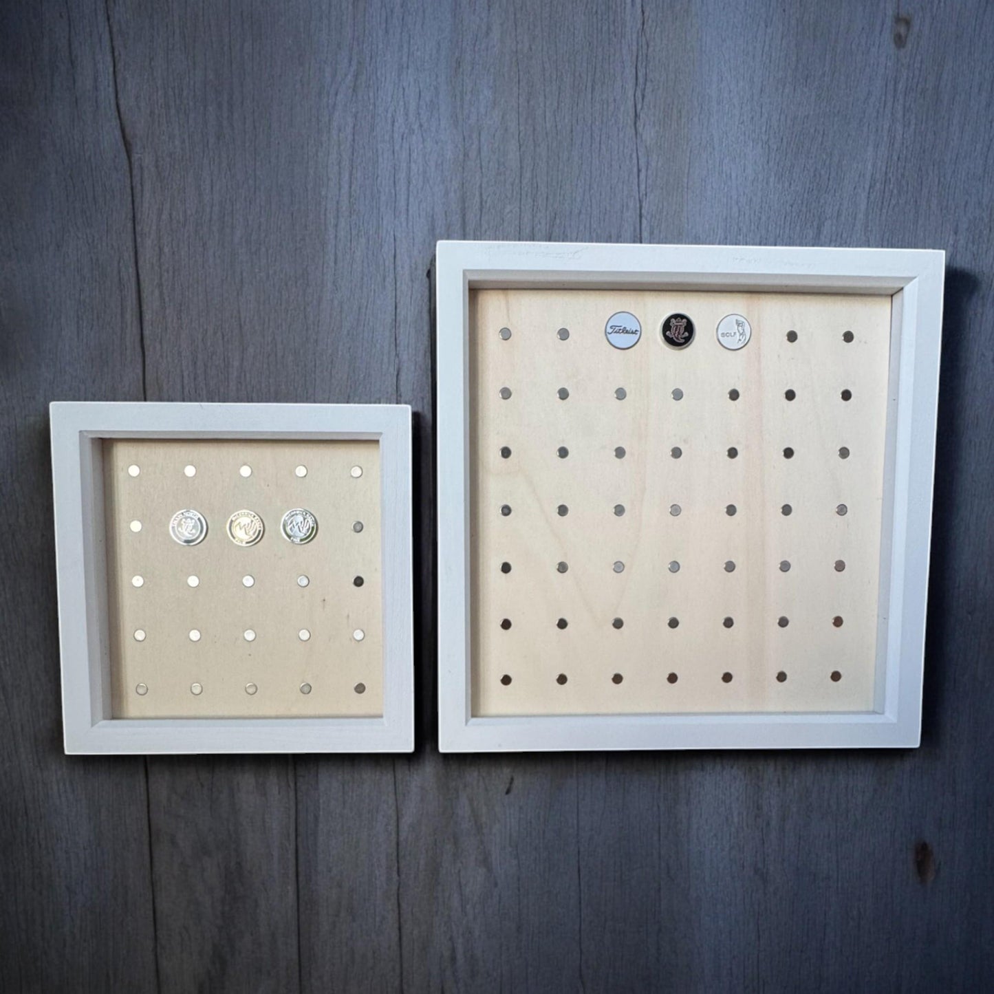 Magnetic Deep Box Golf Ball Marker Display Frame