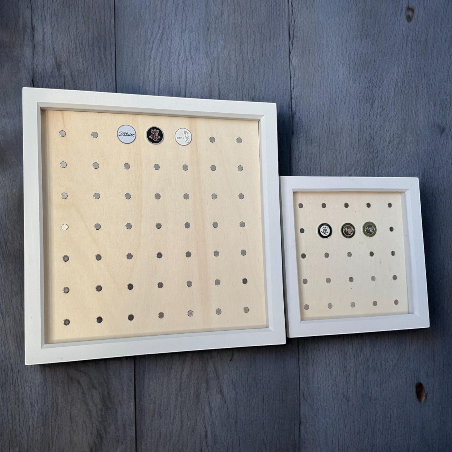 Magnetic Deep Box Golf Ball Marker Display Frame