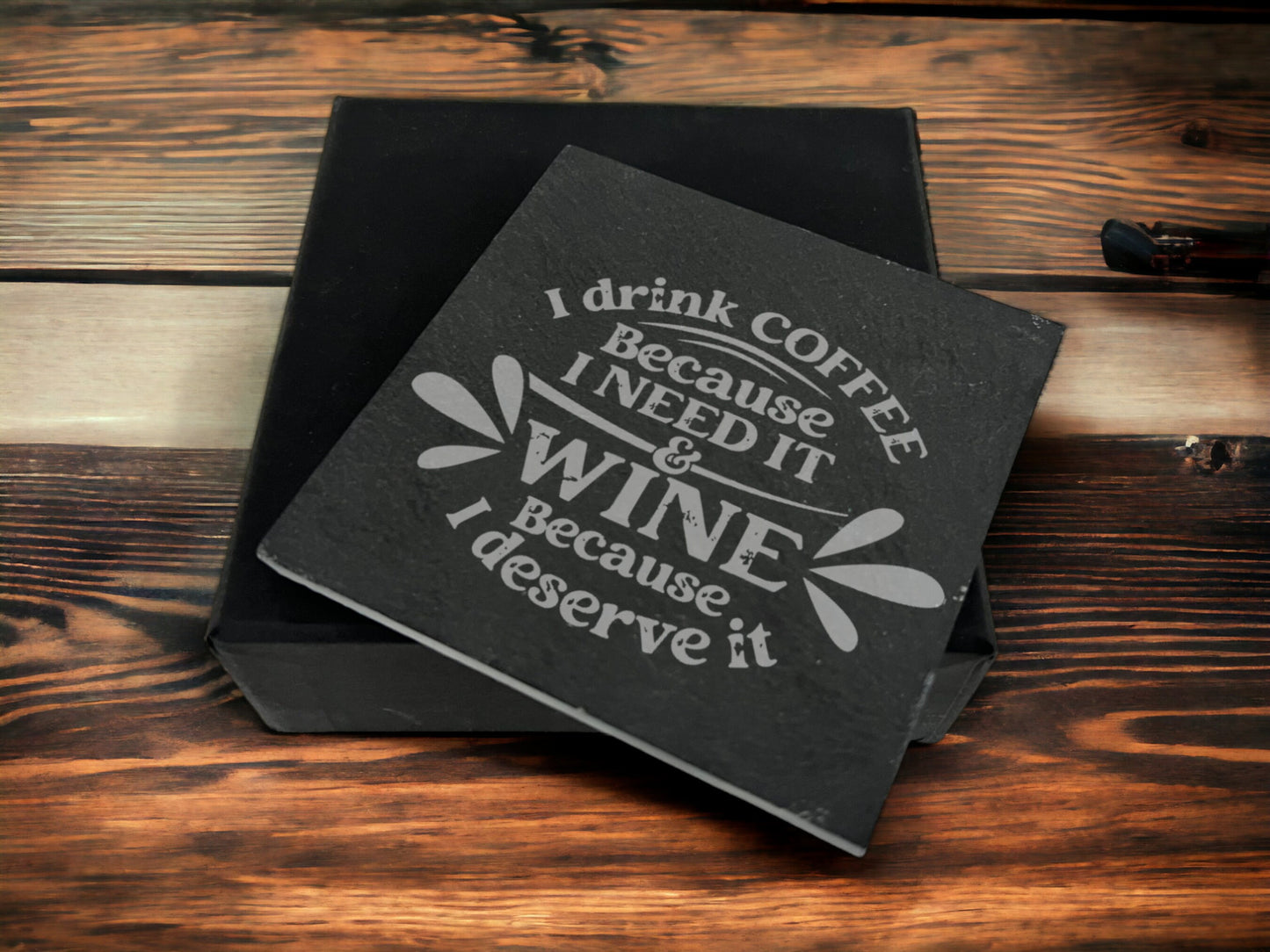 Personalised Drink Slate Coaster