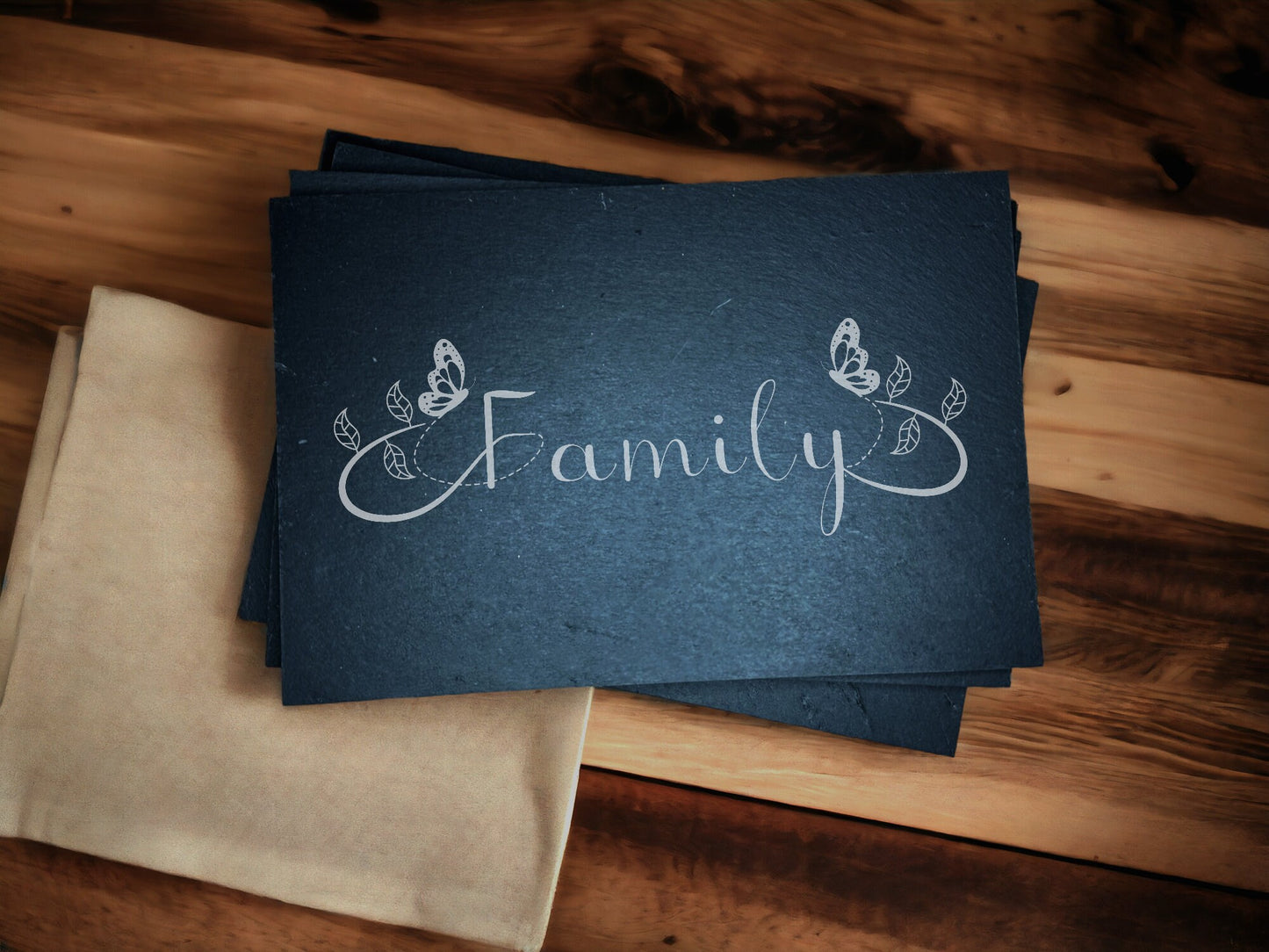 Personalised Engraved Slate Placema